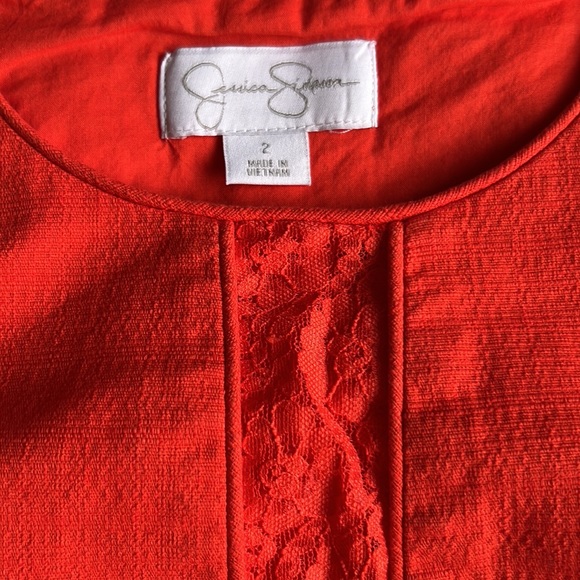 Jessica Simpson shift dress lace insert - Picture 4 of 10
